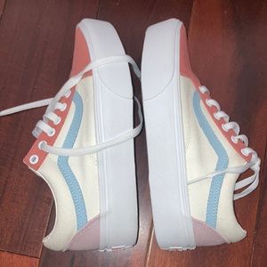 VANS colorblock sneakers 7.5